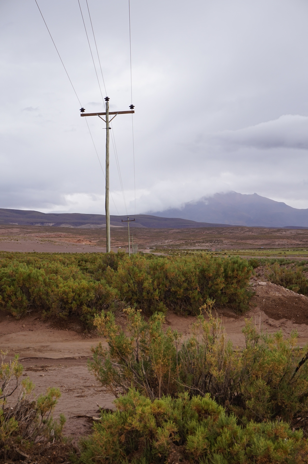 チリ ボリビア ウユニ旅行 2泊3日ツアー 電柱柱