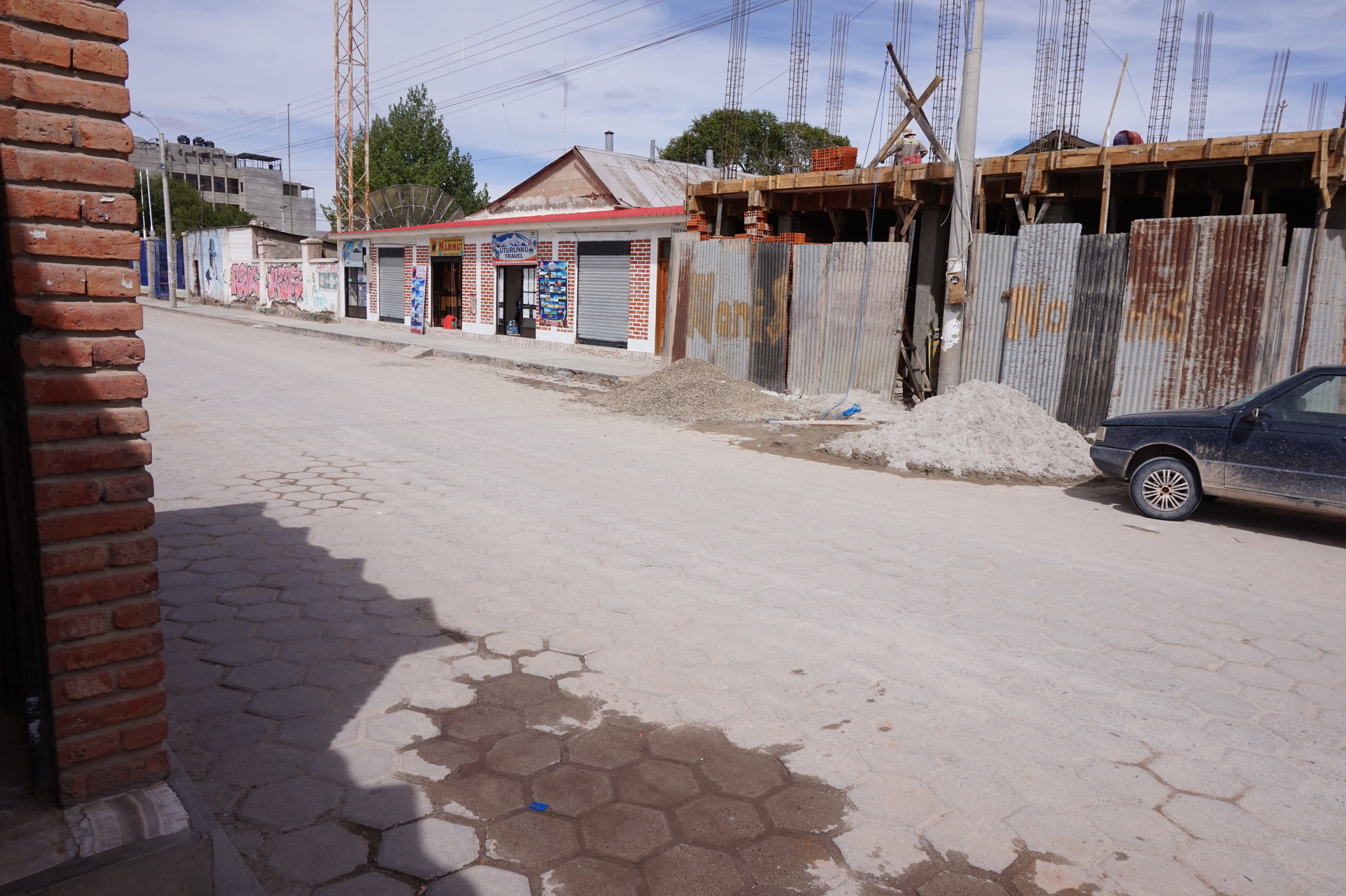 チリ ボリビア 旅行 ウユニ 街歩き 町並み